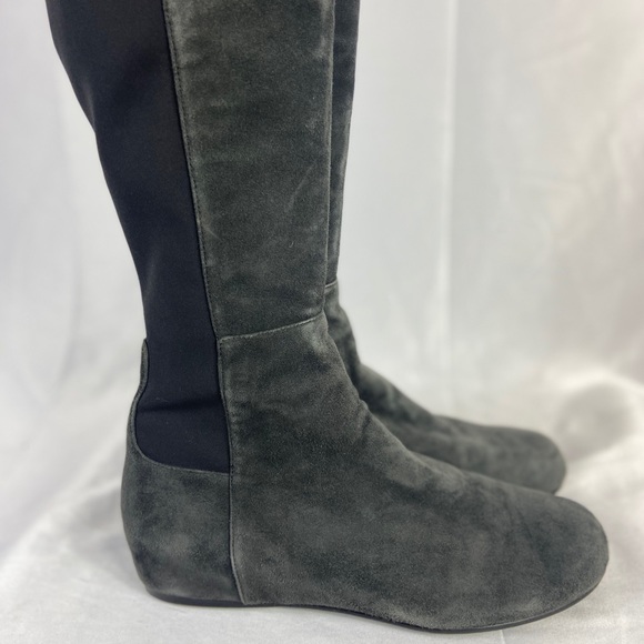 Stuart Weitzman 5050 gray thigh high boot - Picture 4 of 6
